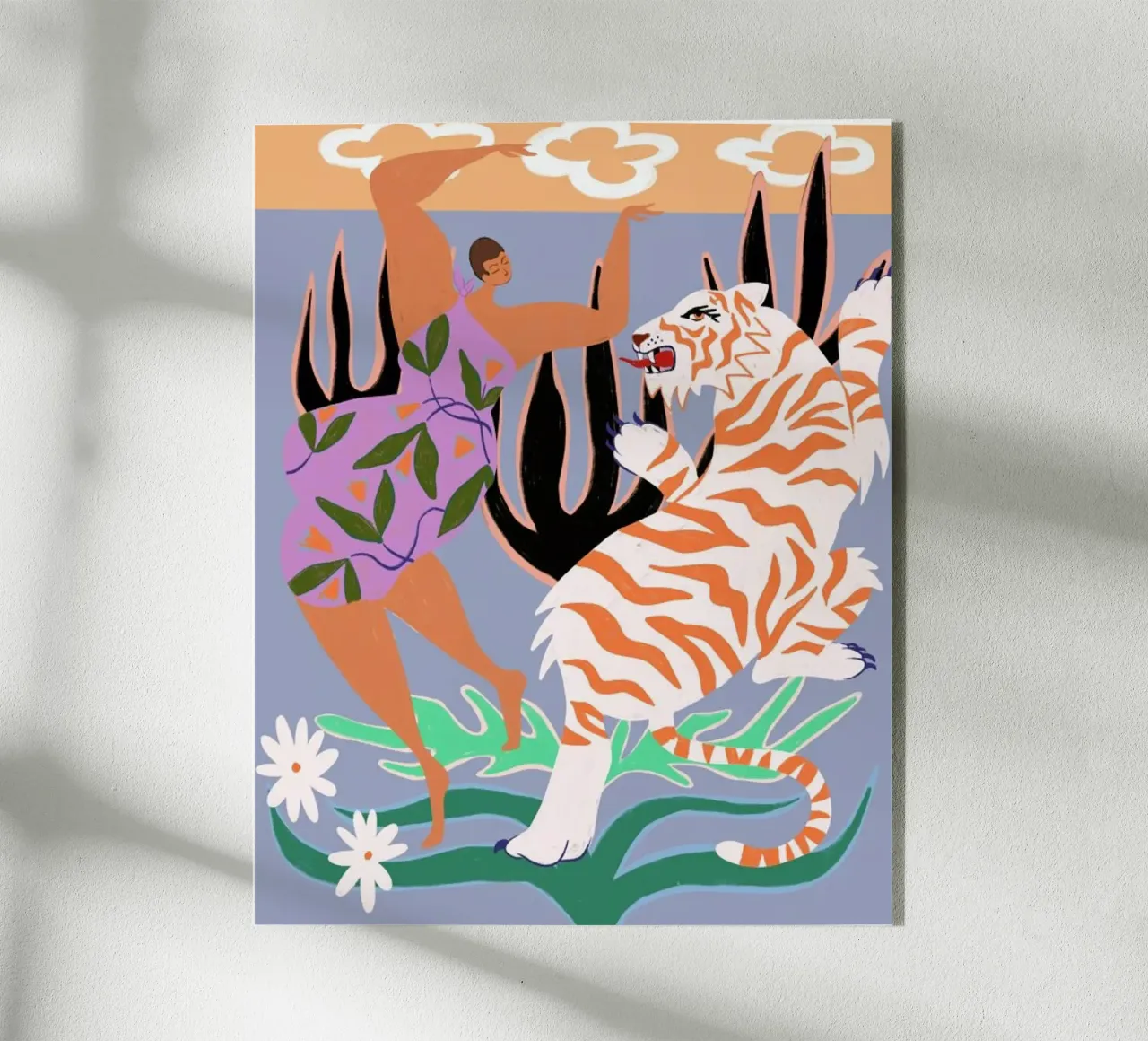 Hello Tiger plexiglass da Arty Guava