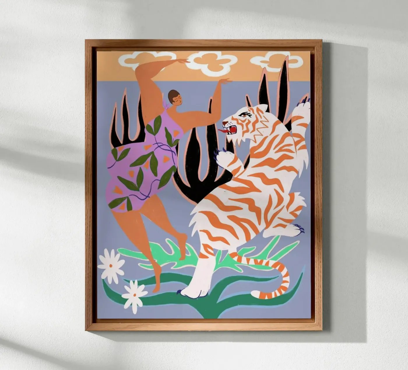 Hello Tiger forex plate by Arty Guava