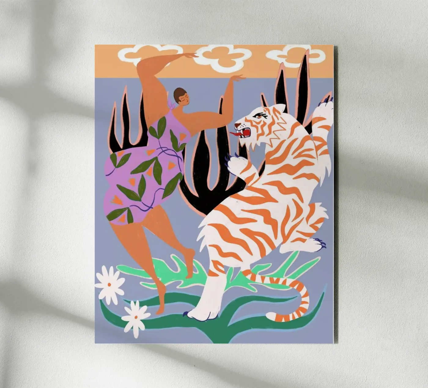 Hello Tiger forex plate by Arty Guava