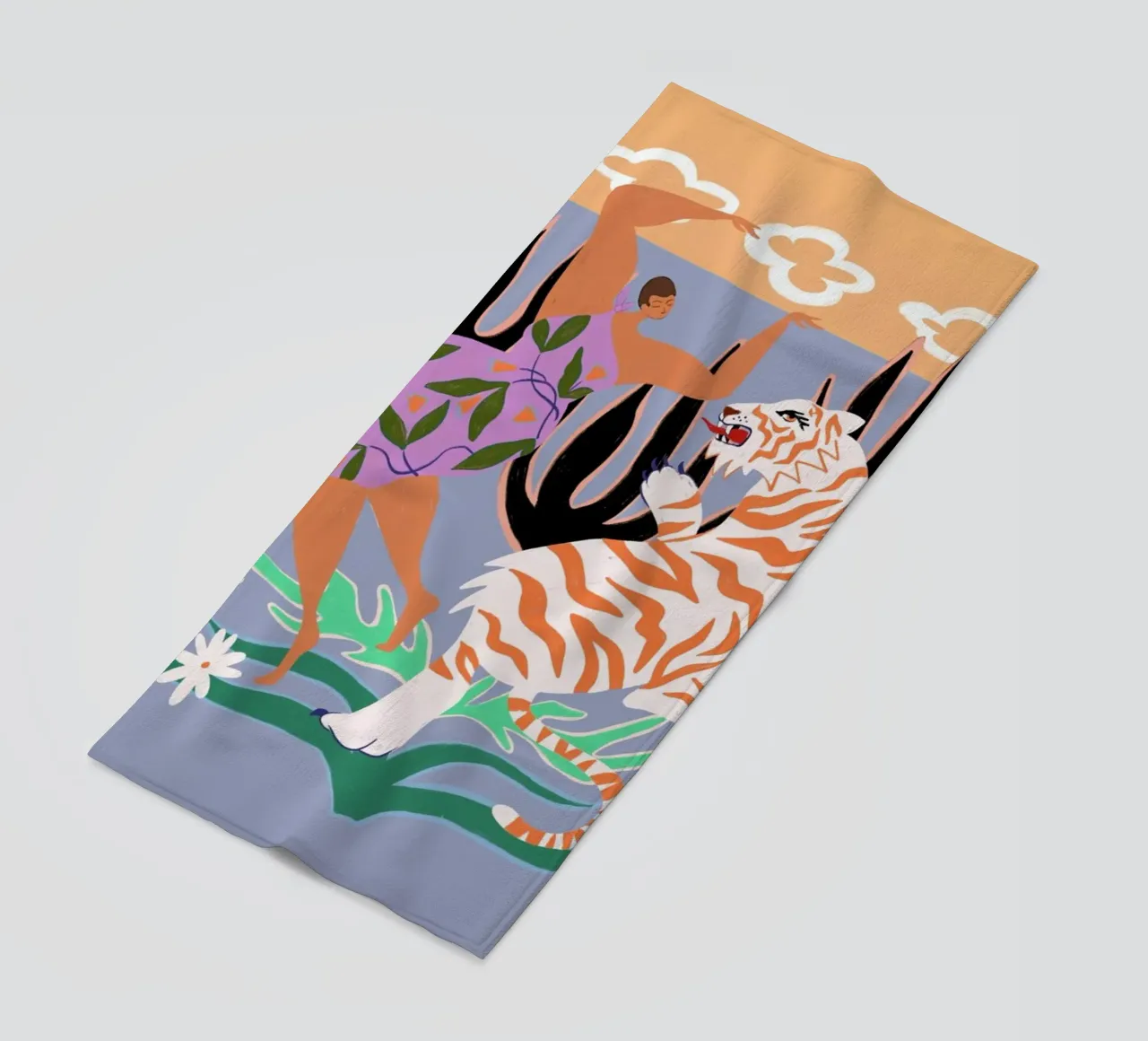 Hello Tiger telo mare da Arty Guava