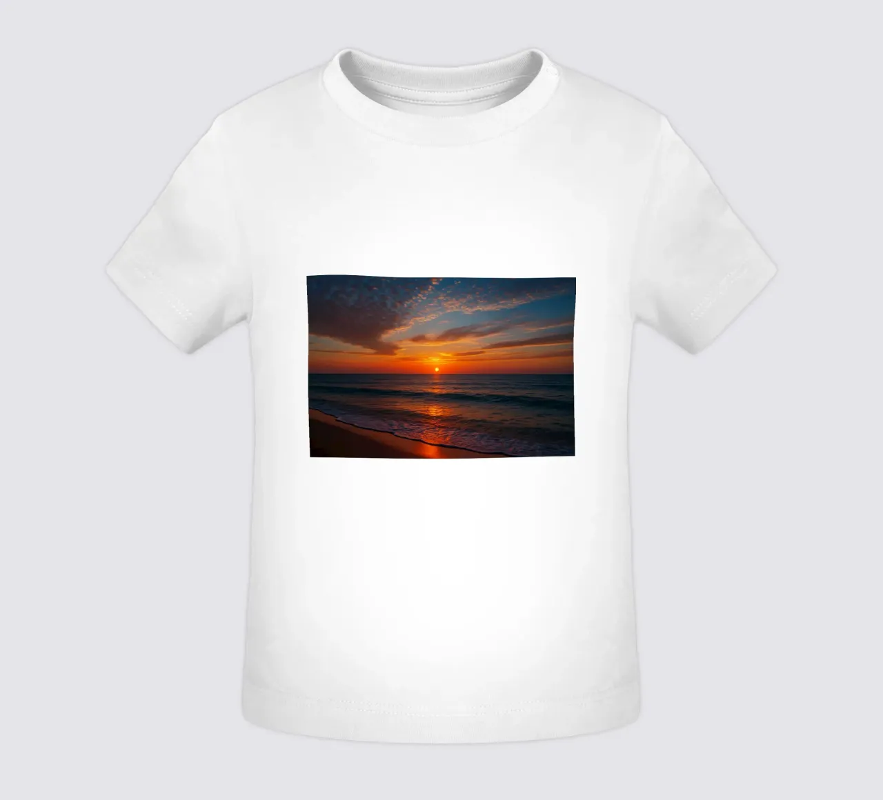 Tramonto in spiaggia maglietta neonato da RealLifeMoments