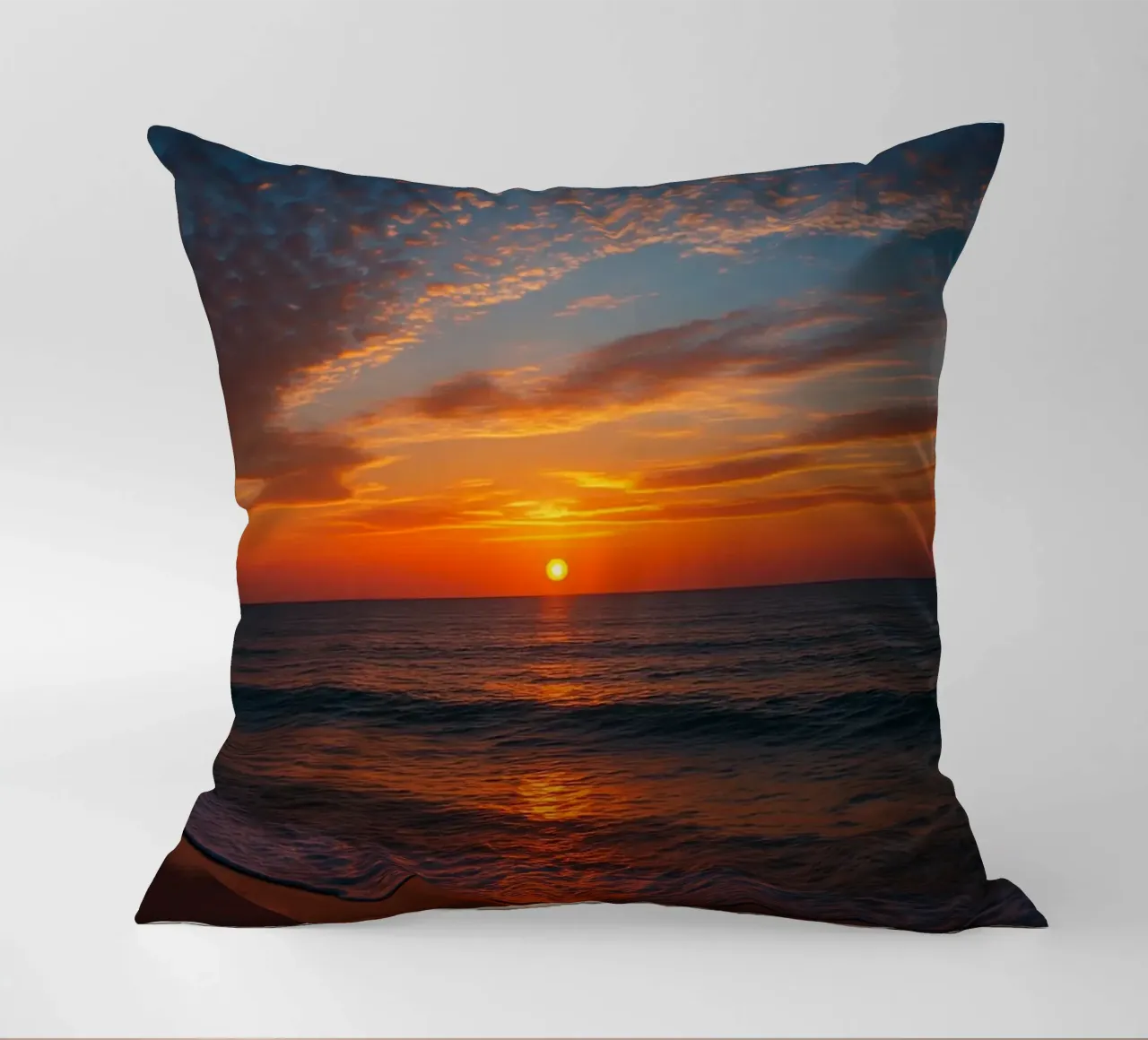 Tramonto in spiaggia cuscino da RealLifeMoments