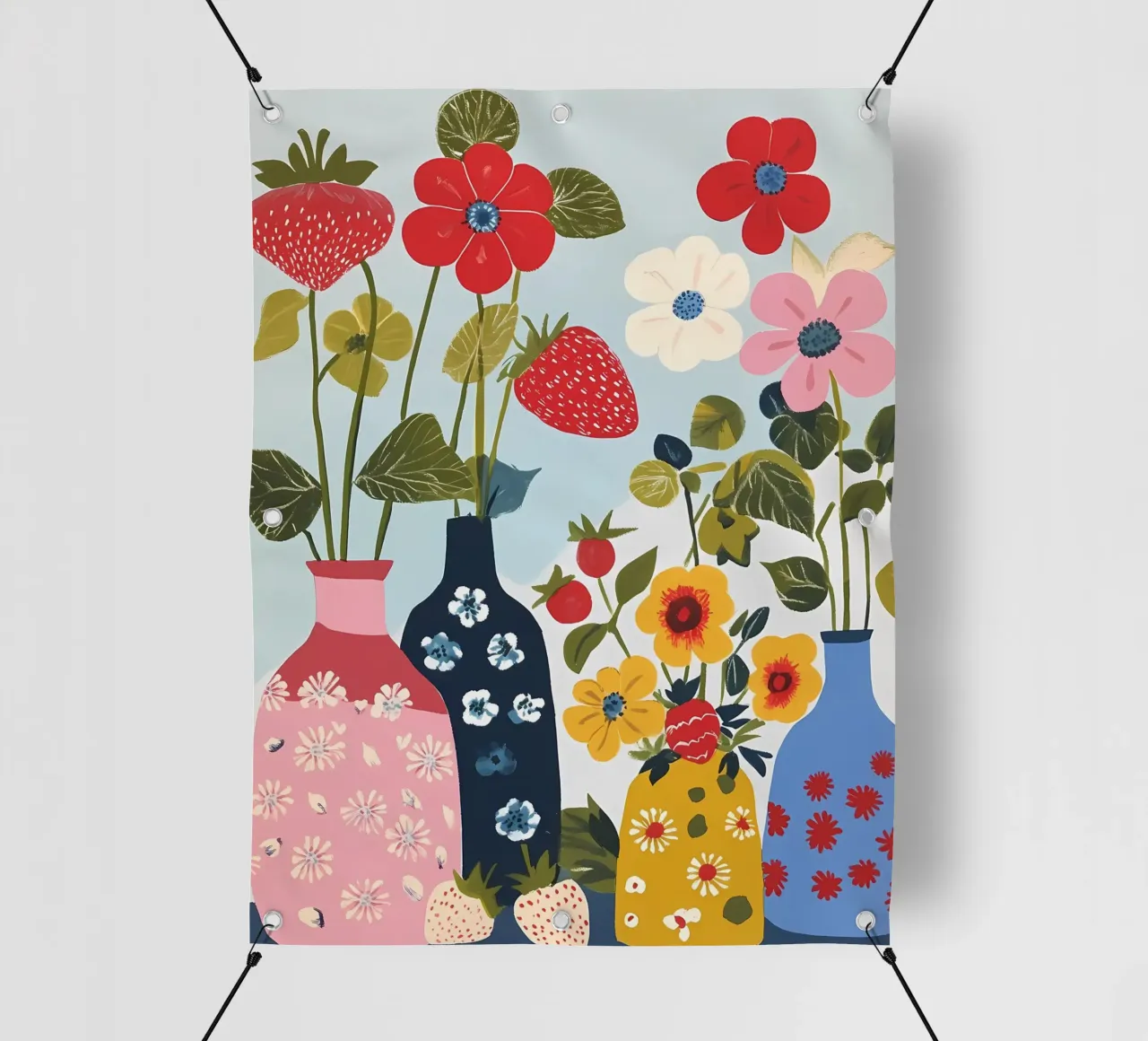 Piante in vaso telo in pvc da IamHomeStudio