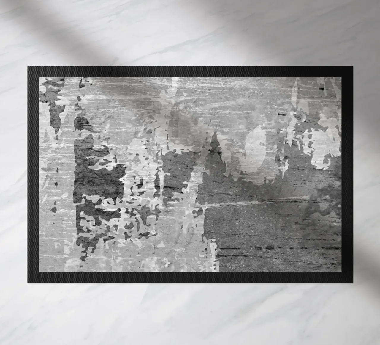 abstract art gray texture zerbino da vintageshop