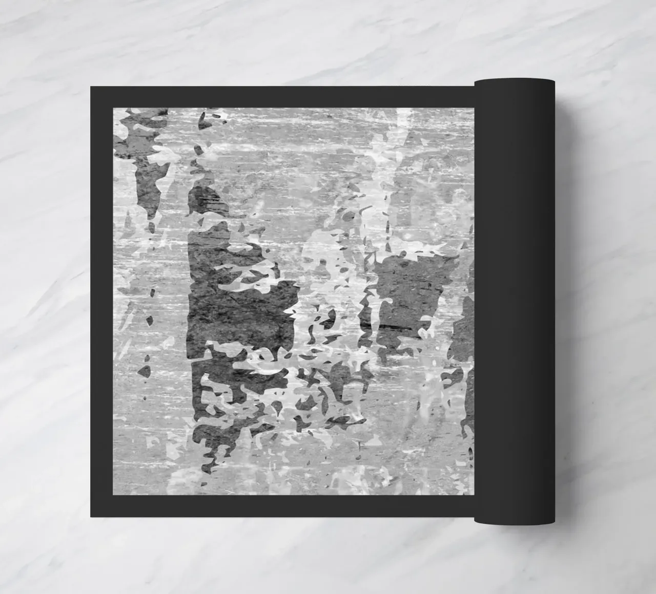 abstract art gray texture zerbino da vintageshop