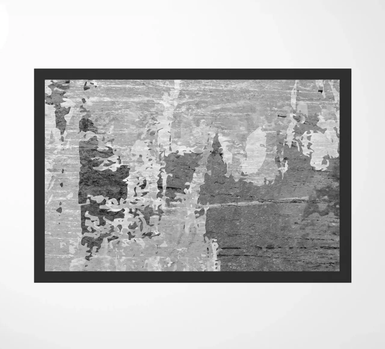 abstract art gray texture zerbino da vintageshop