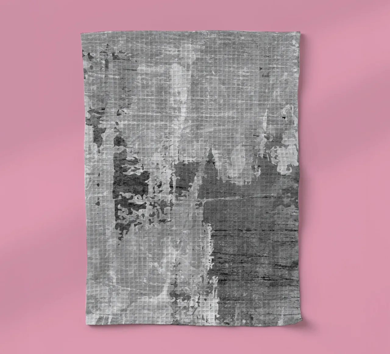 abstract art gray texture canovaccio da cucina da vintageshop