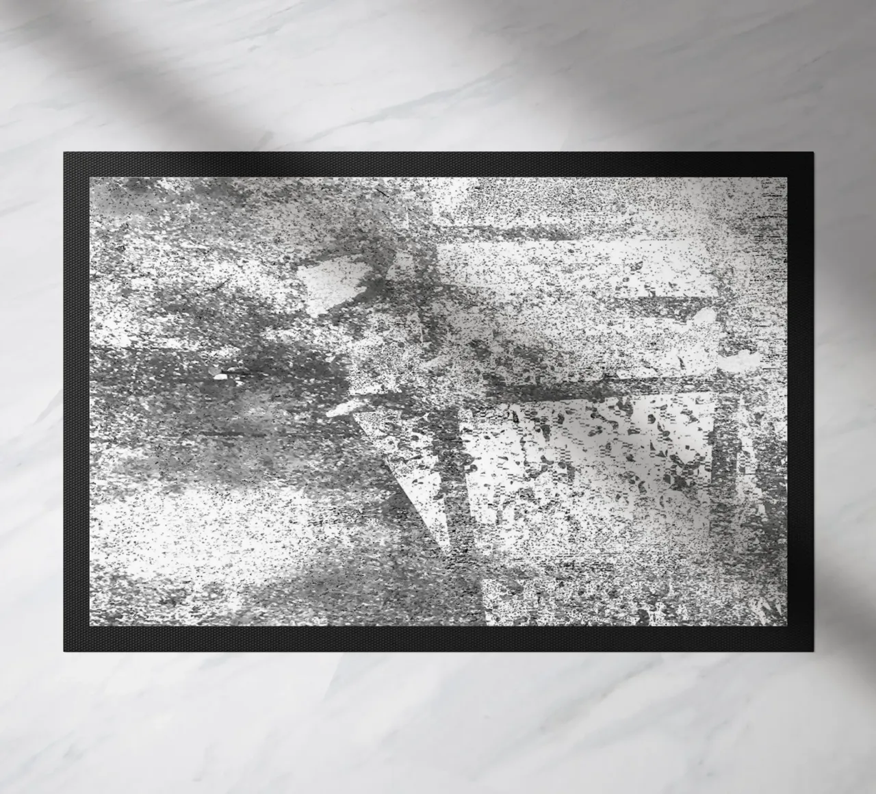 abstract art gray texture gold zerbino da vintageshop