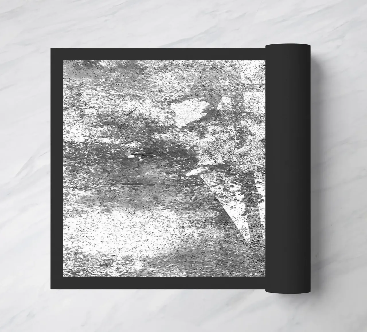 abstract art gray texture gold zerbino da vintageshop