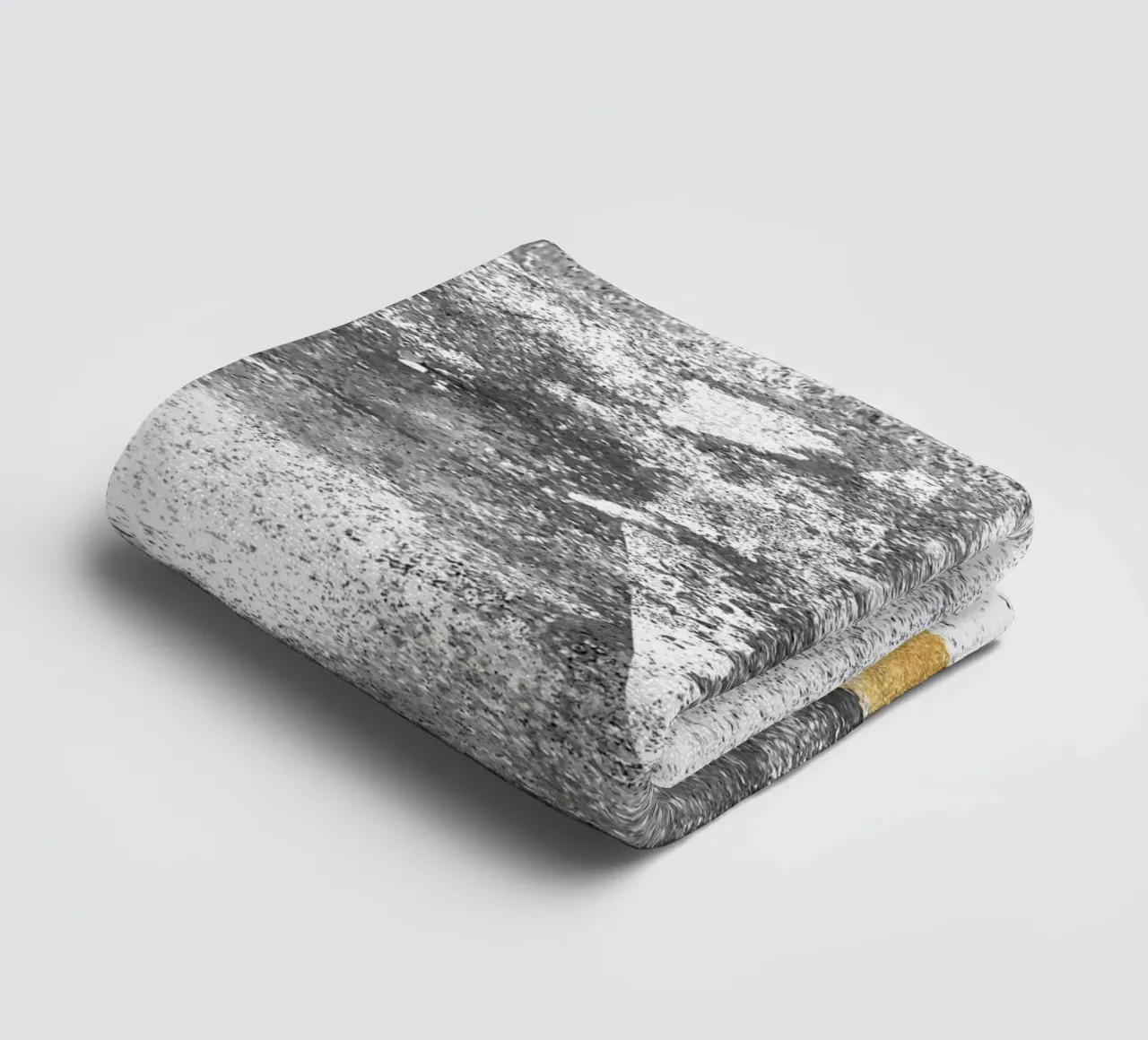 abstract art gray texture gold asciugamano da bagno da vintageshop