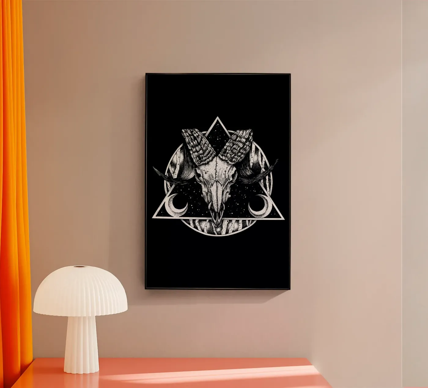 Goat plexiglass da Alejandra Sáenz