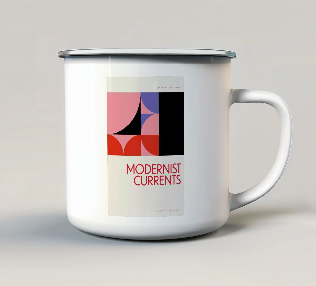 New Currents tazza in smalto da Studio One