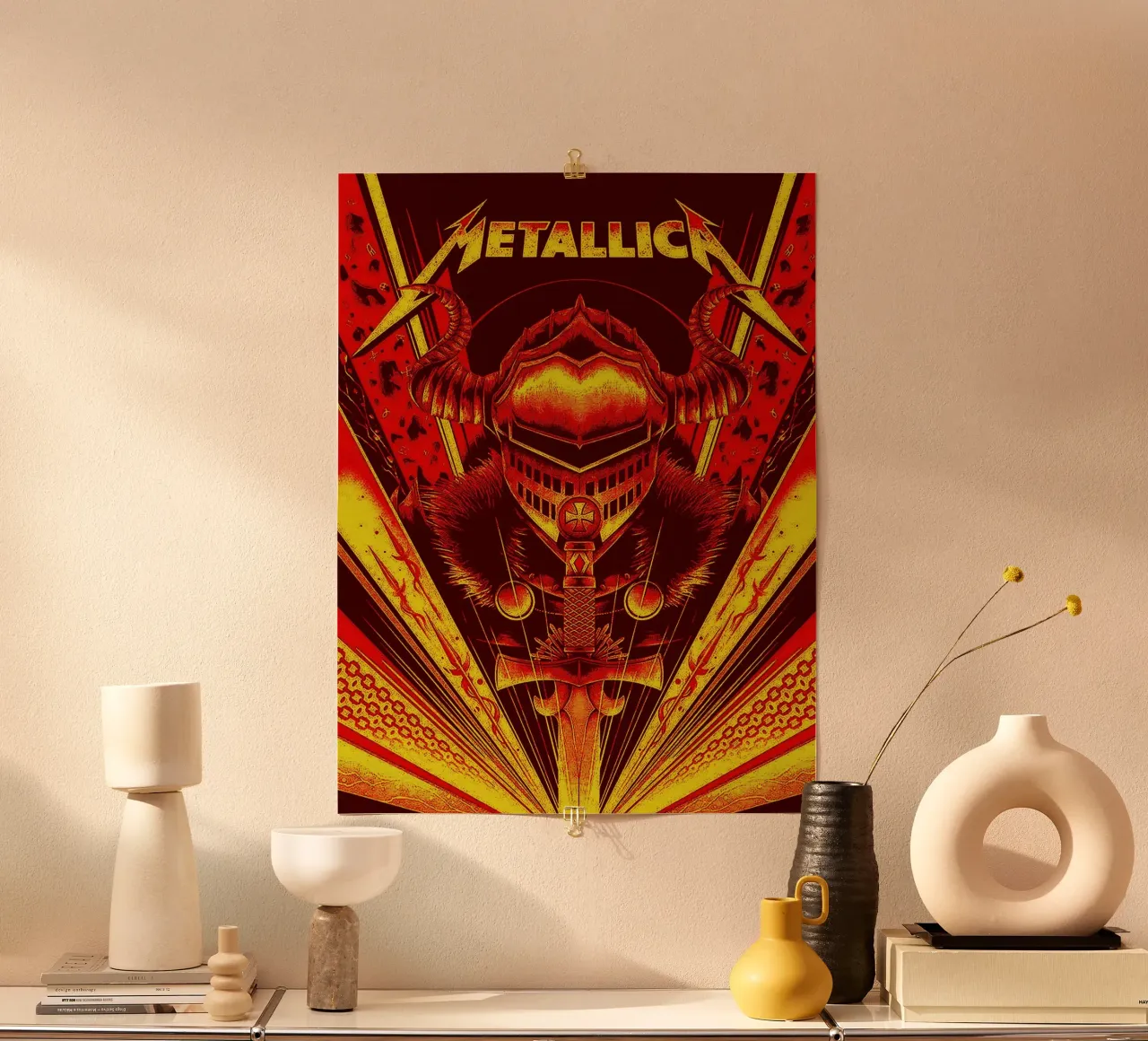 metallica band art Hahnemühle von vanhesling