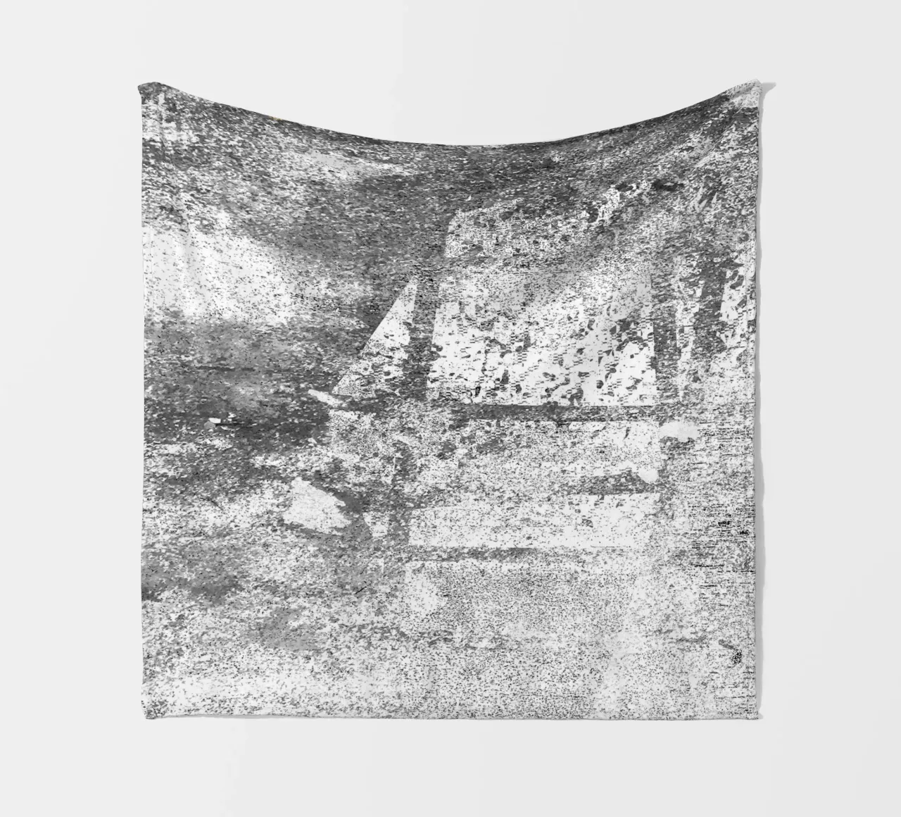 abstract art gray texture gold 2 coperta in pile da vintageshop