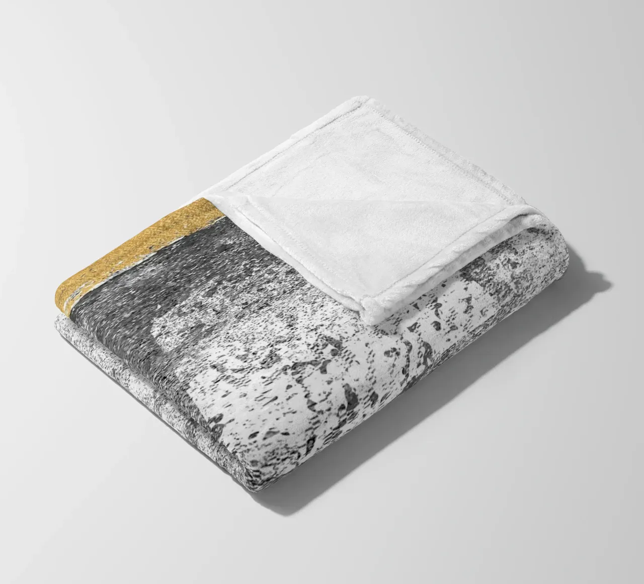 abstract art gray texture gold 2 coperta in pile da vintageshop