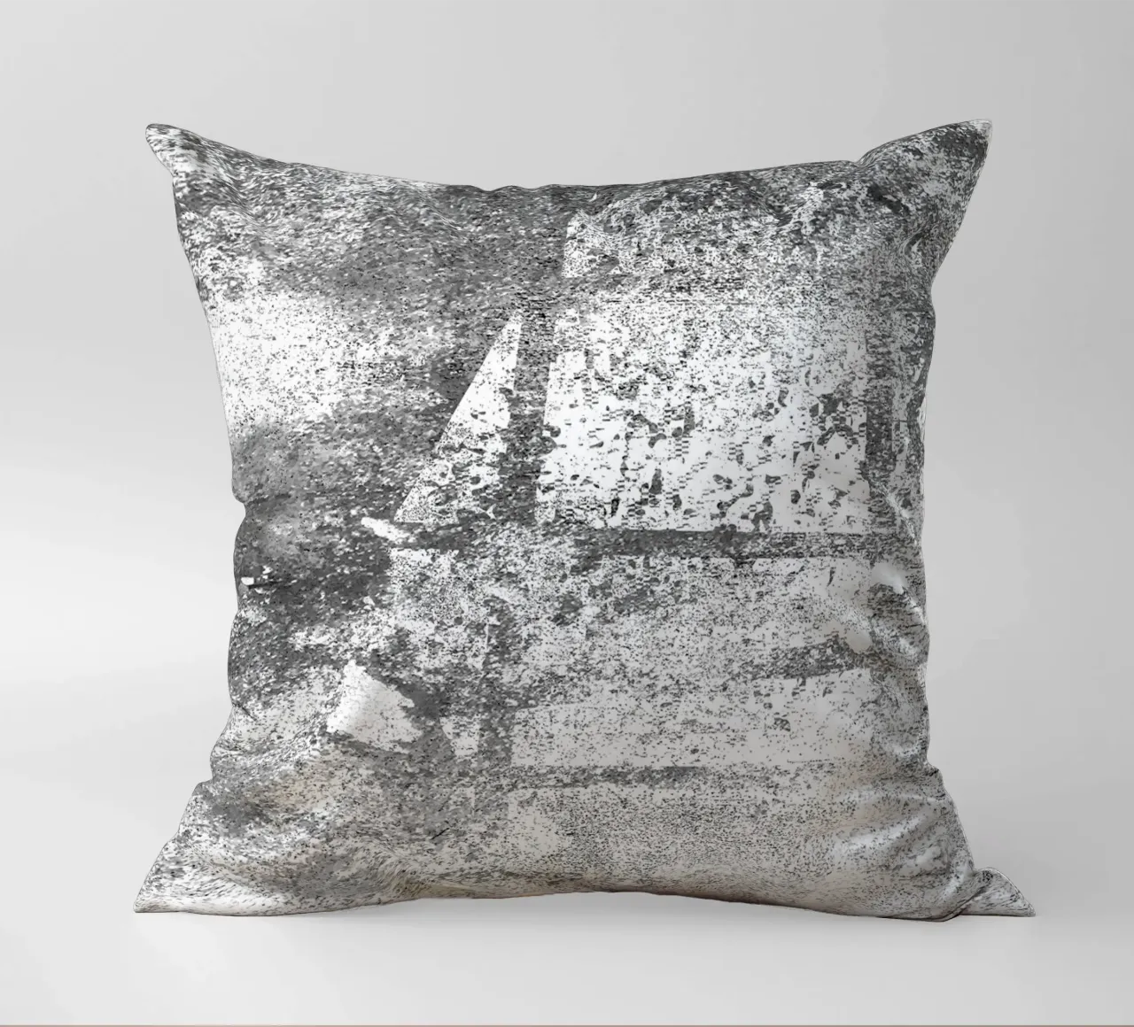 abstract art gray texture gold 2 cuscino da vintageshop