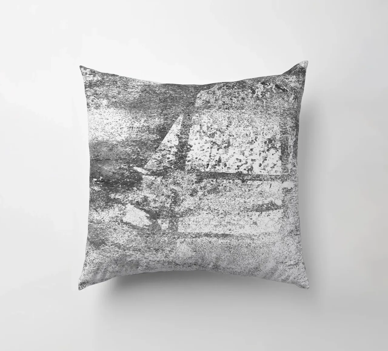 abstract art gray texture gold 2 cuscino da vintageshop