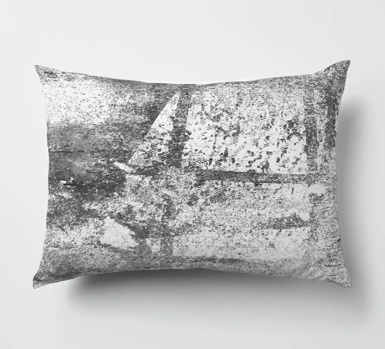abstract art gray texture gold 2 cuscino da vintageshop