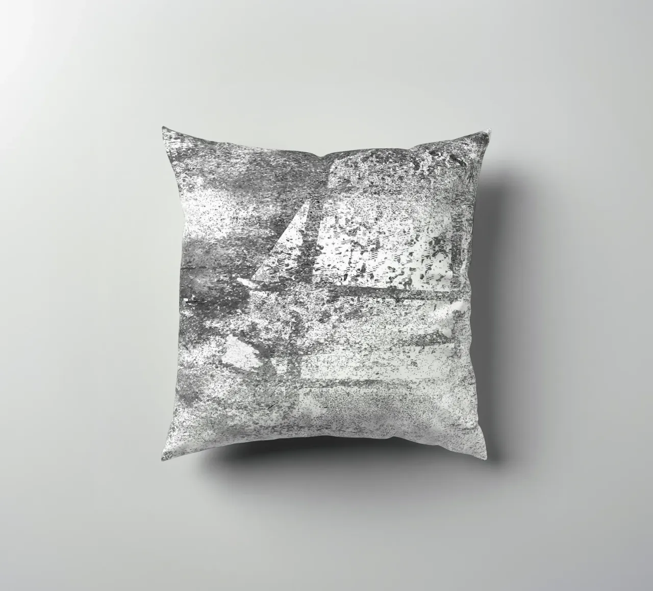 abstract art gray texture gold 2 cuscino da vintageshop