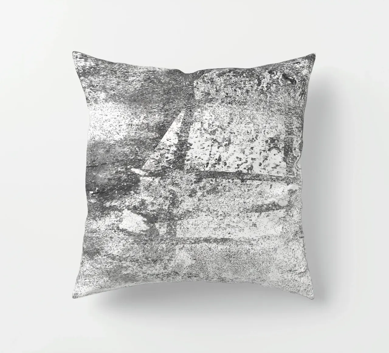 abstract art gray texture gold 2 cuscino da vintageshop