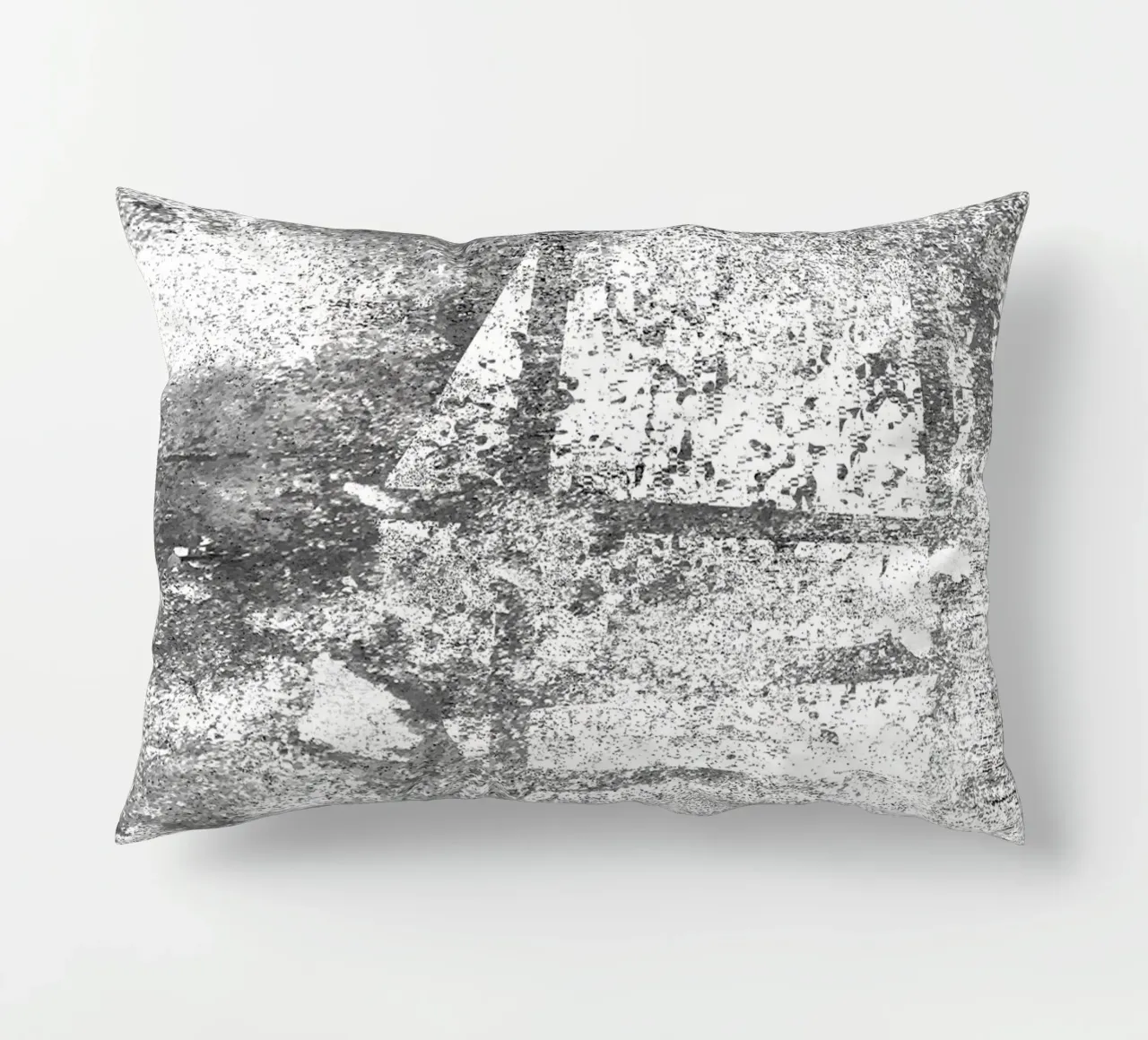 abstract art gray texture gold 2 cuscino da vintageshop