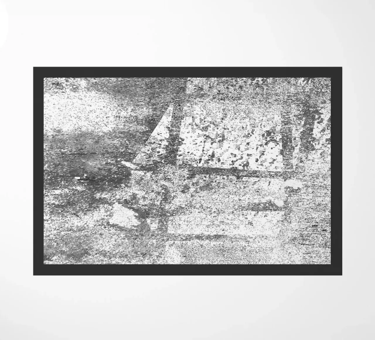 abstract art gray texture gold 2 zerbino da vintageshop