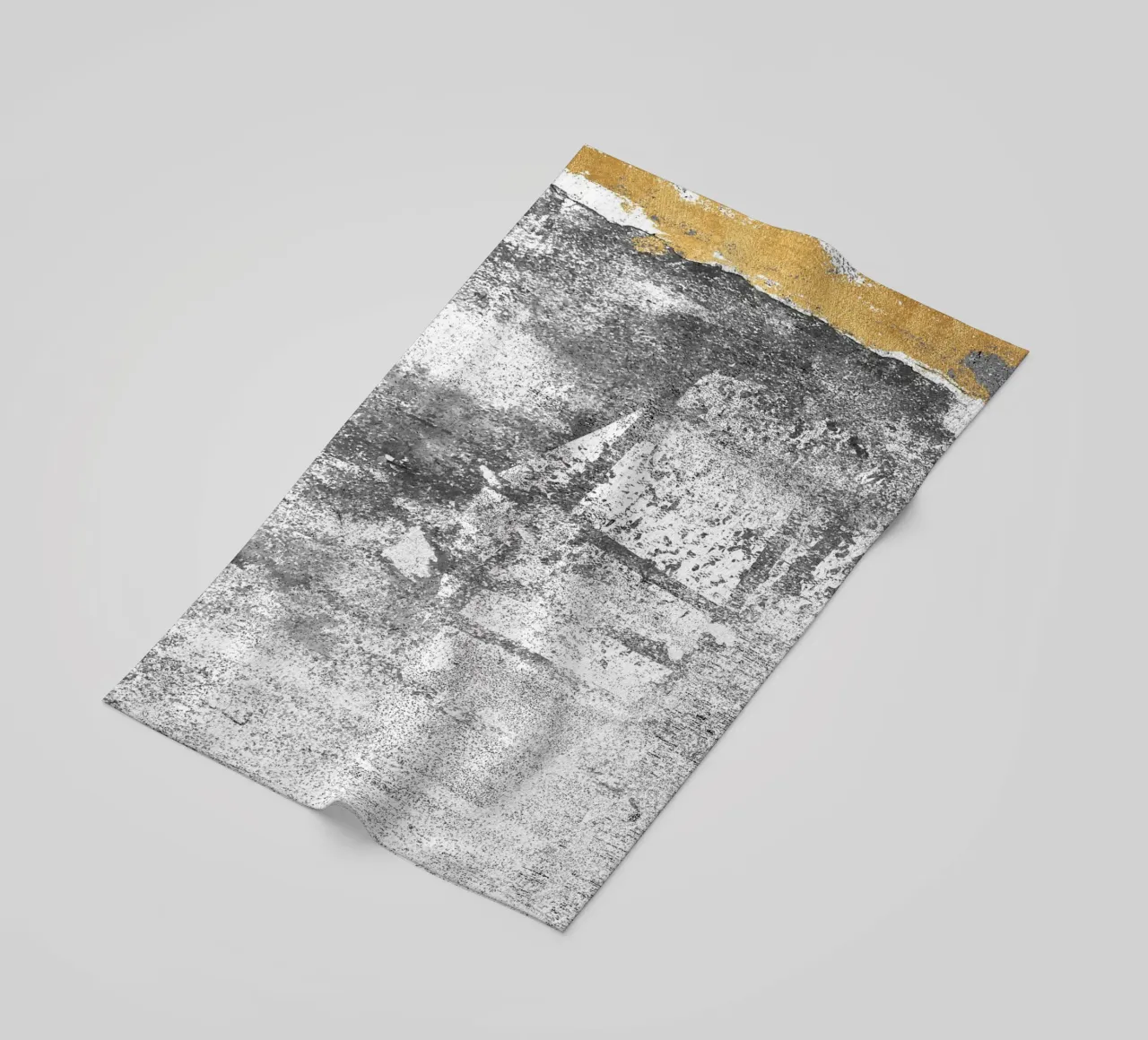 abstract art gray texture gold 2 telo mare da vintageshop