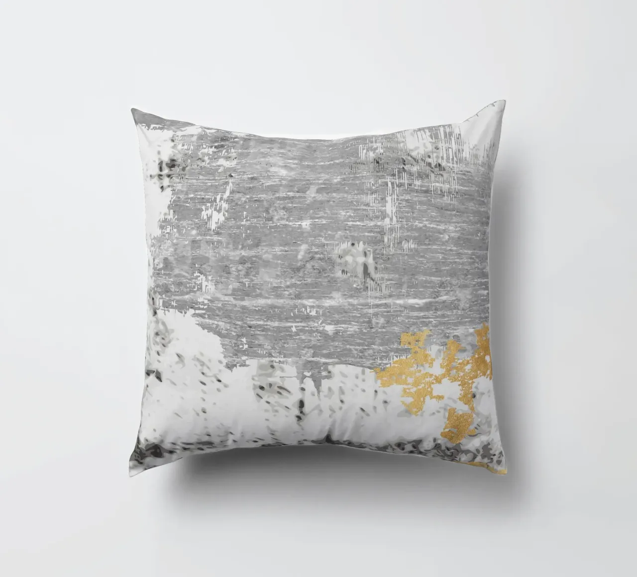 abstract art gray texture cuscino da vintageshop