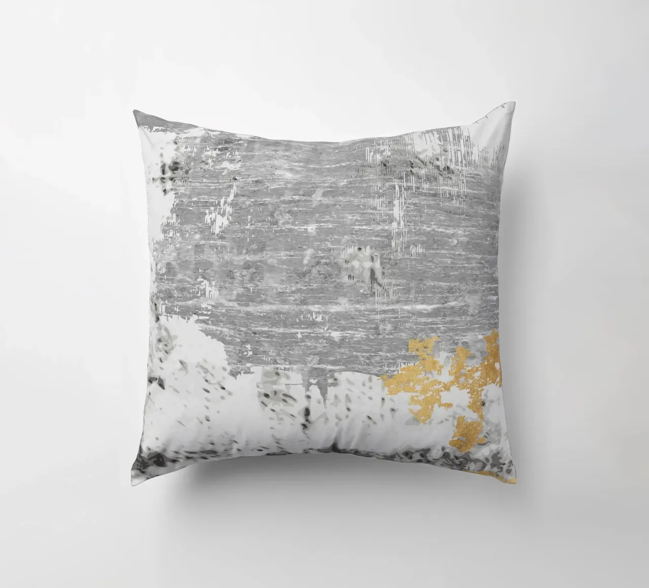 abstract art gray texture cuscino da vintageshop