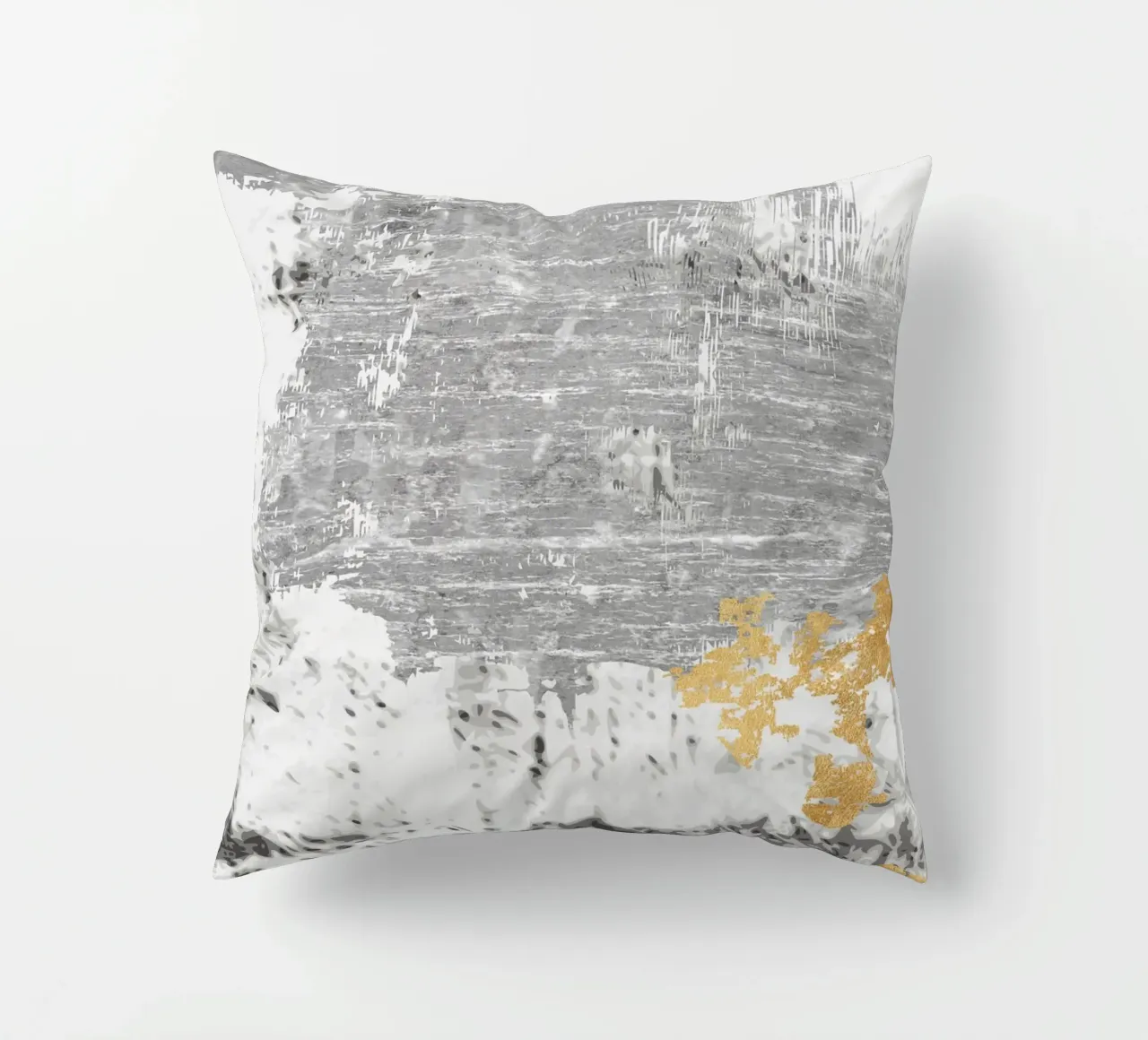 abstract art gray texture cuscino da vintageshop