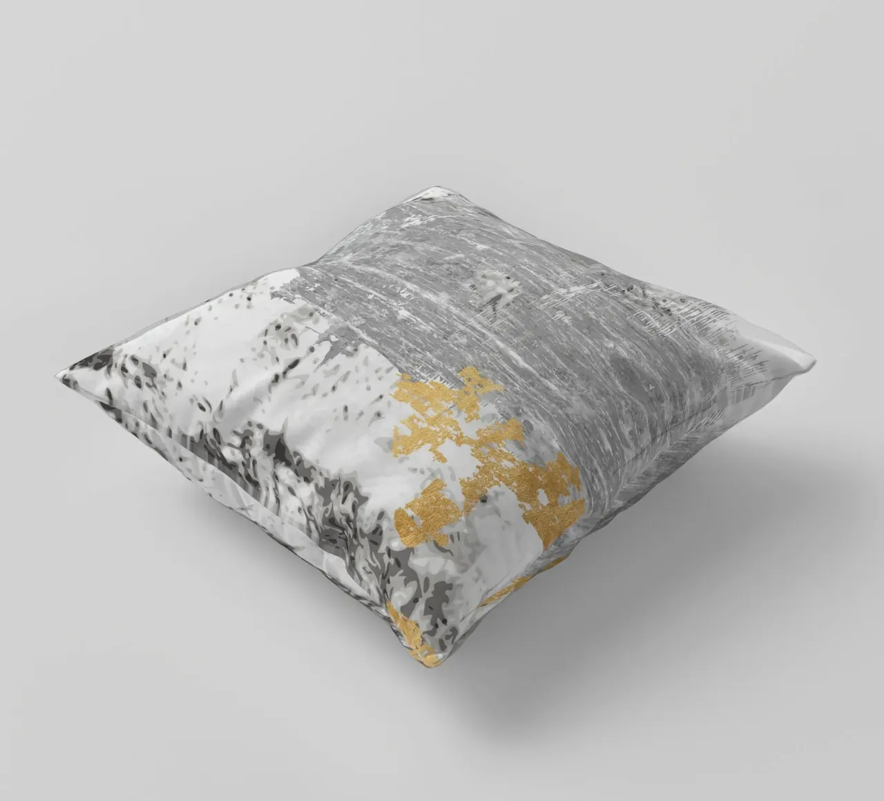 abstract art gray texture cuscino da vintageshop