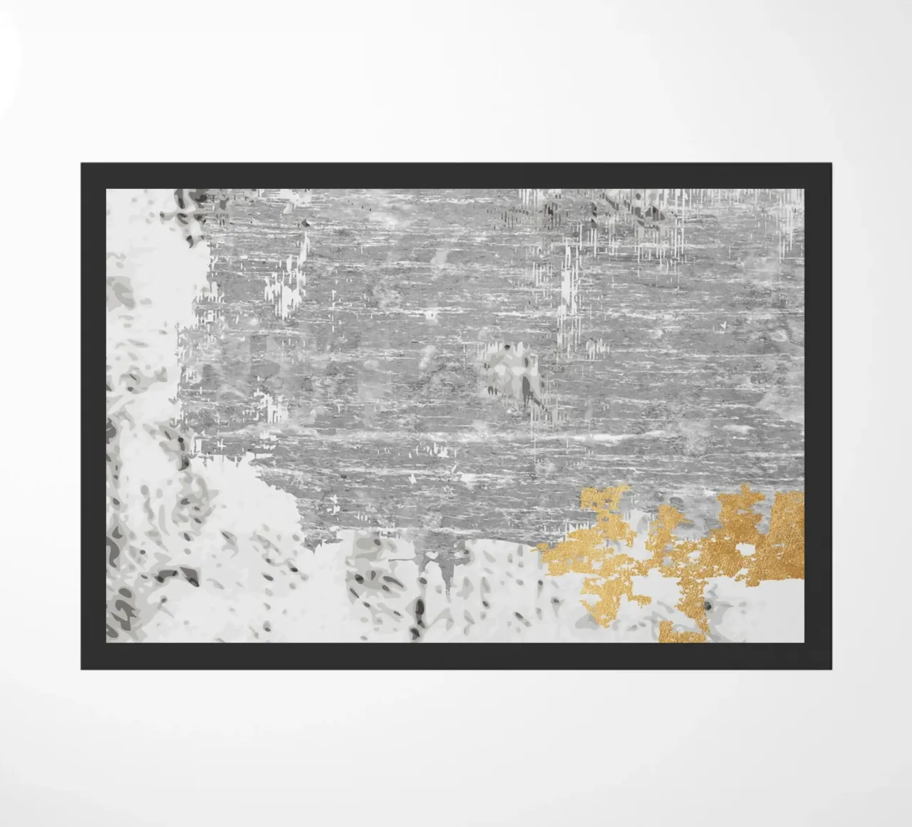 abstract art gray texture zerbino da vintageshop