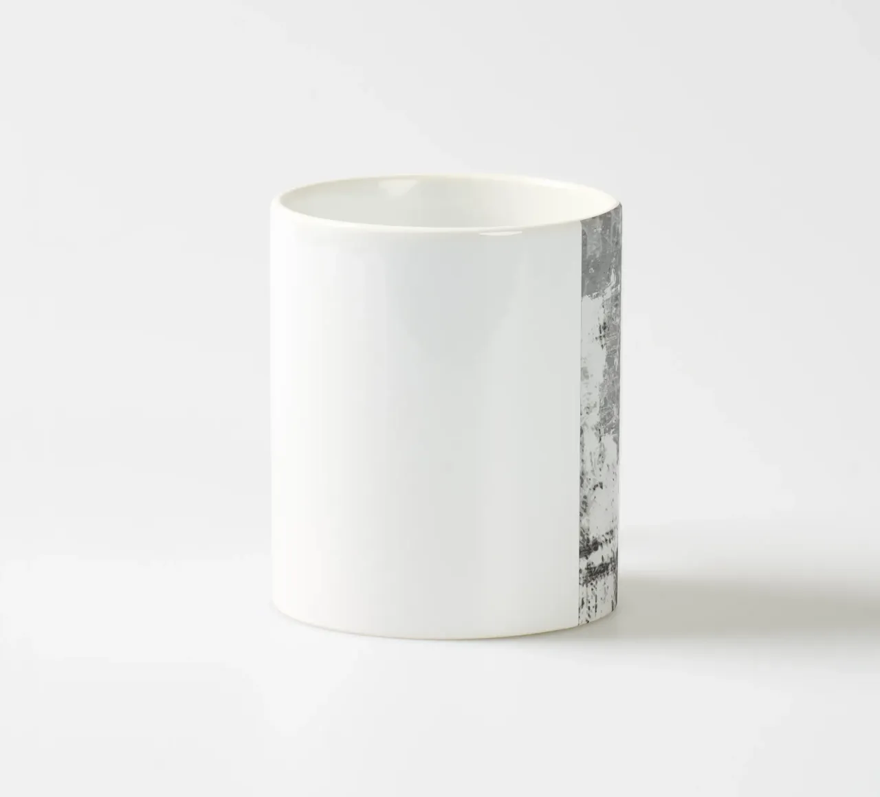 abstract art gray texture tazza in ceramica da vintageshop