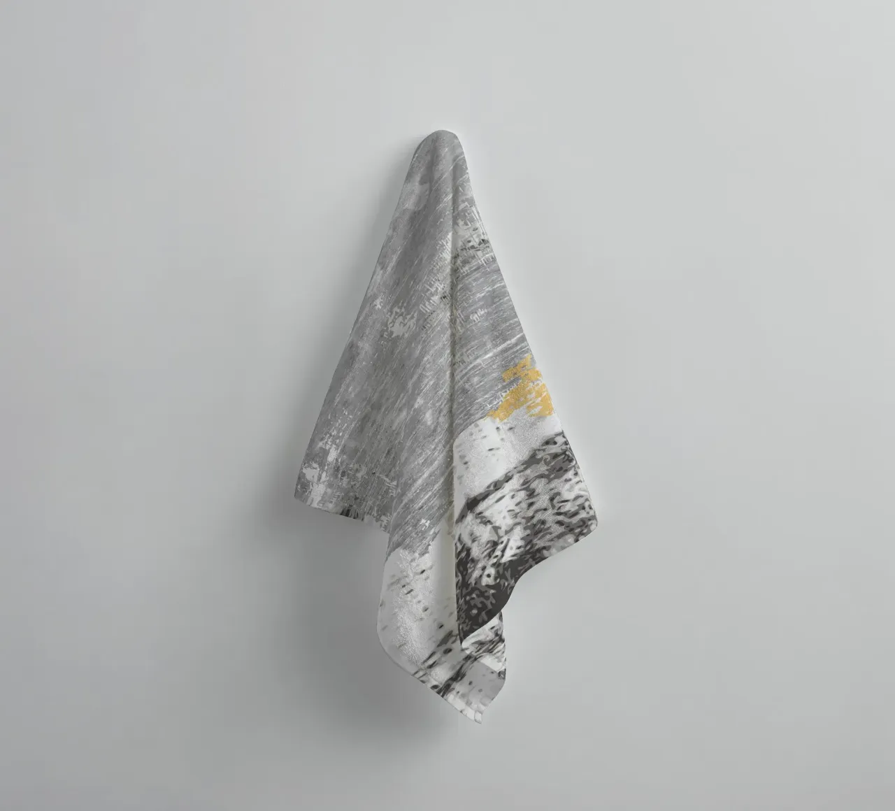 abstract art gray texture asciugamano da bagno da vintageshop