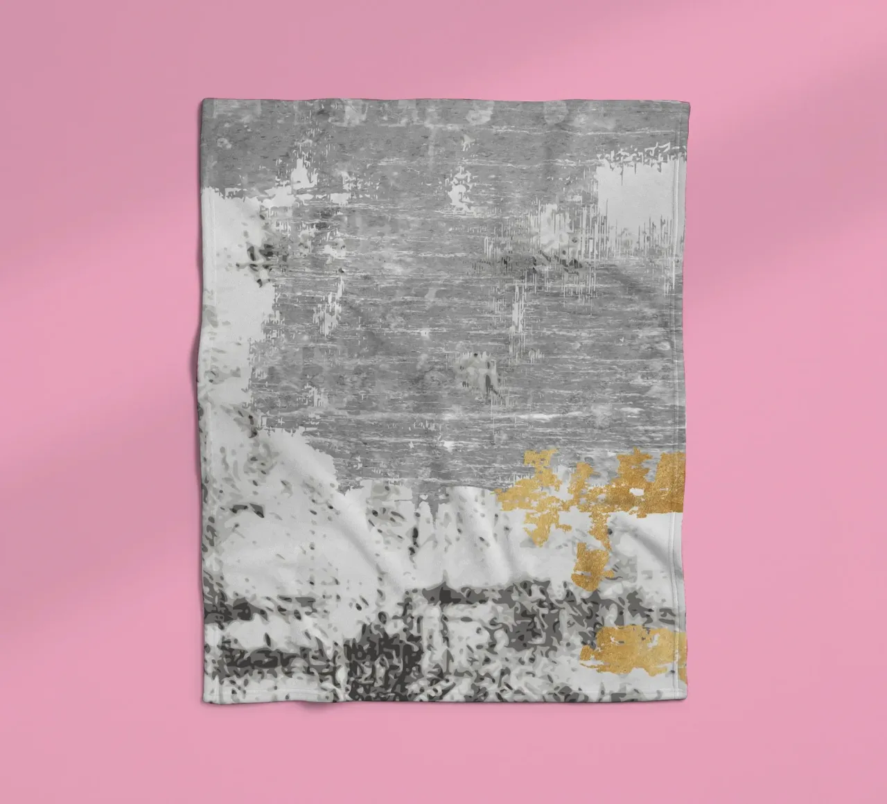 abstract art gray texture coperta in pile da vintageshop
