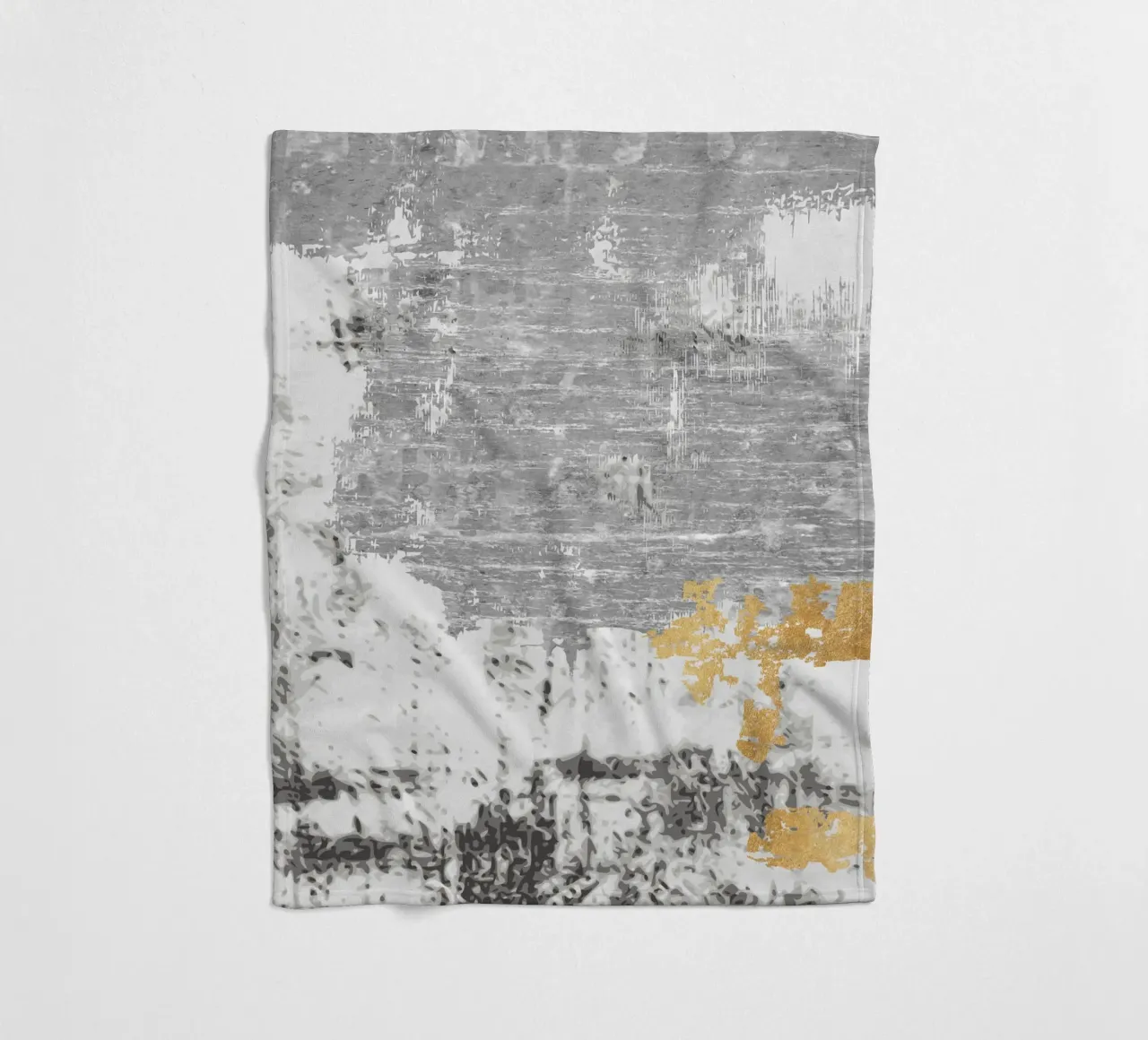 abstract art gray texture coperta in pile da vintageshop