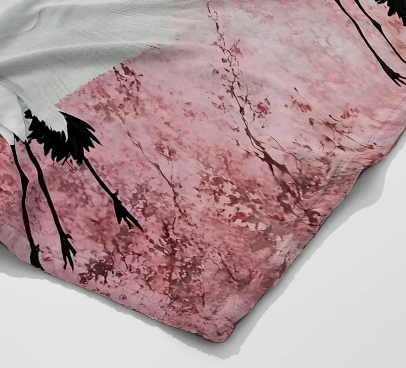 Cranes Fleecedecke von IamHomeStudio