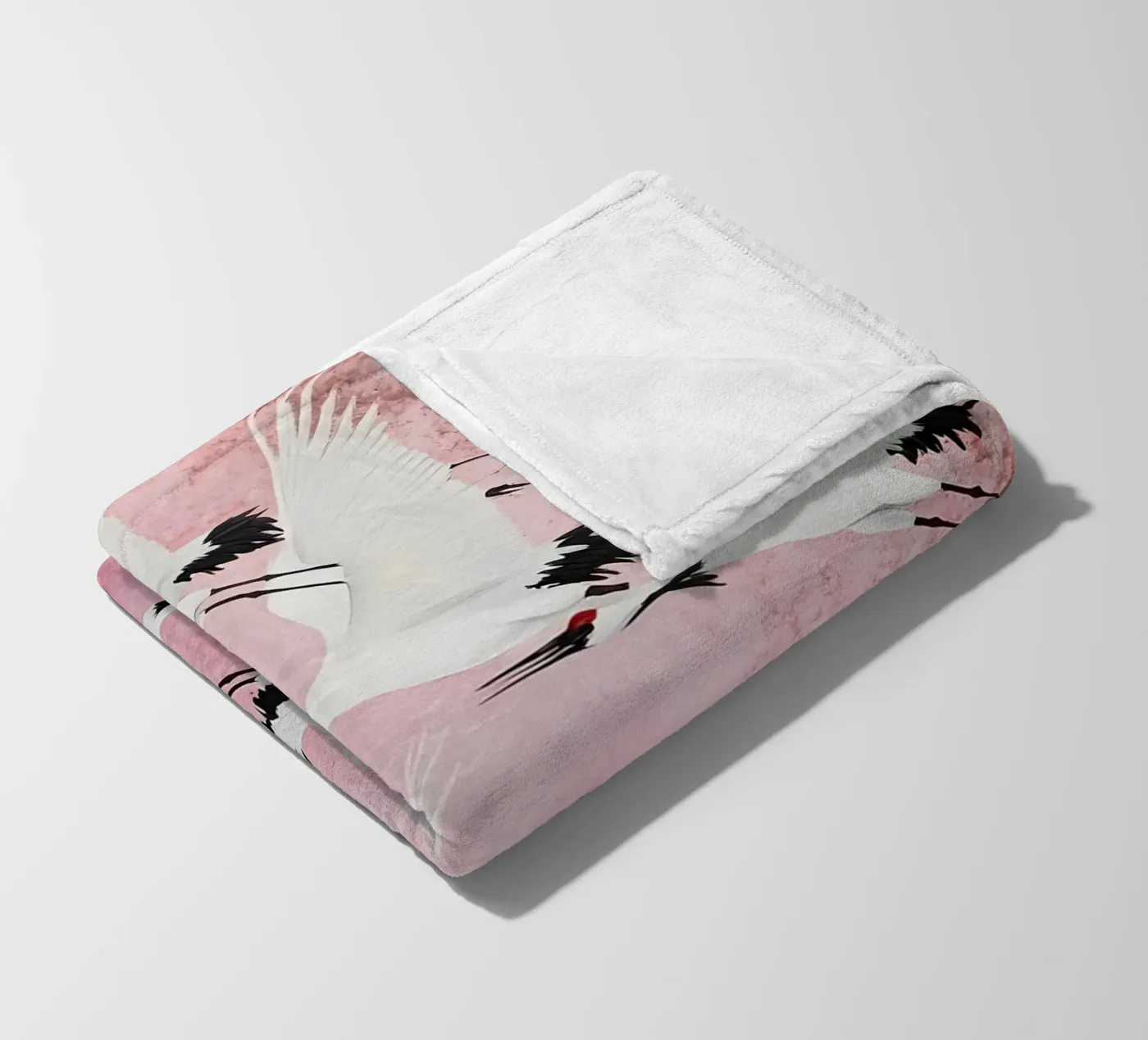 Cranes Fleecedecke von IamHomeStudio