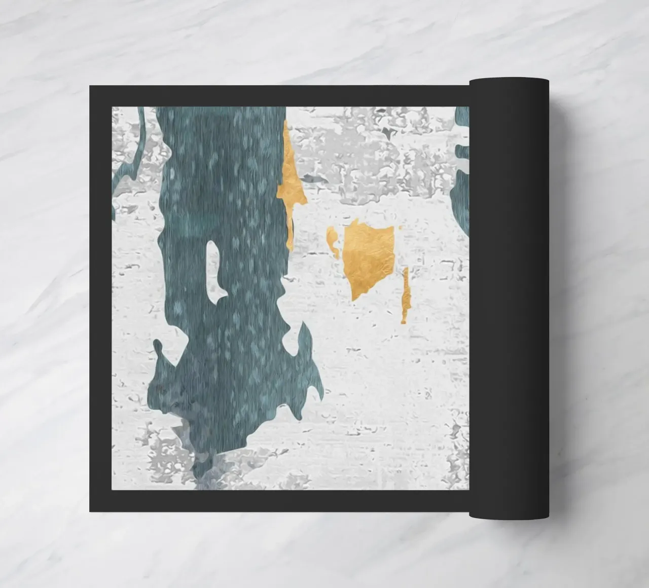 abstract art gray texture zerbino da vintageshop