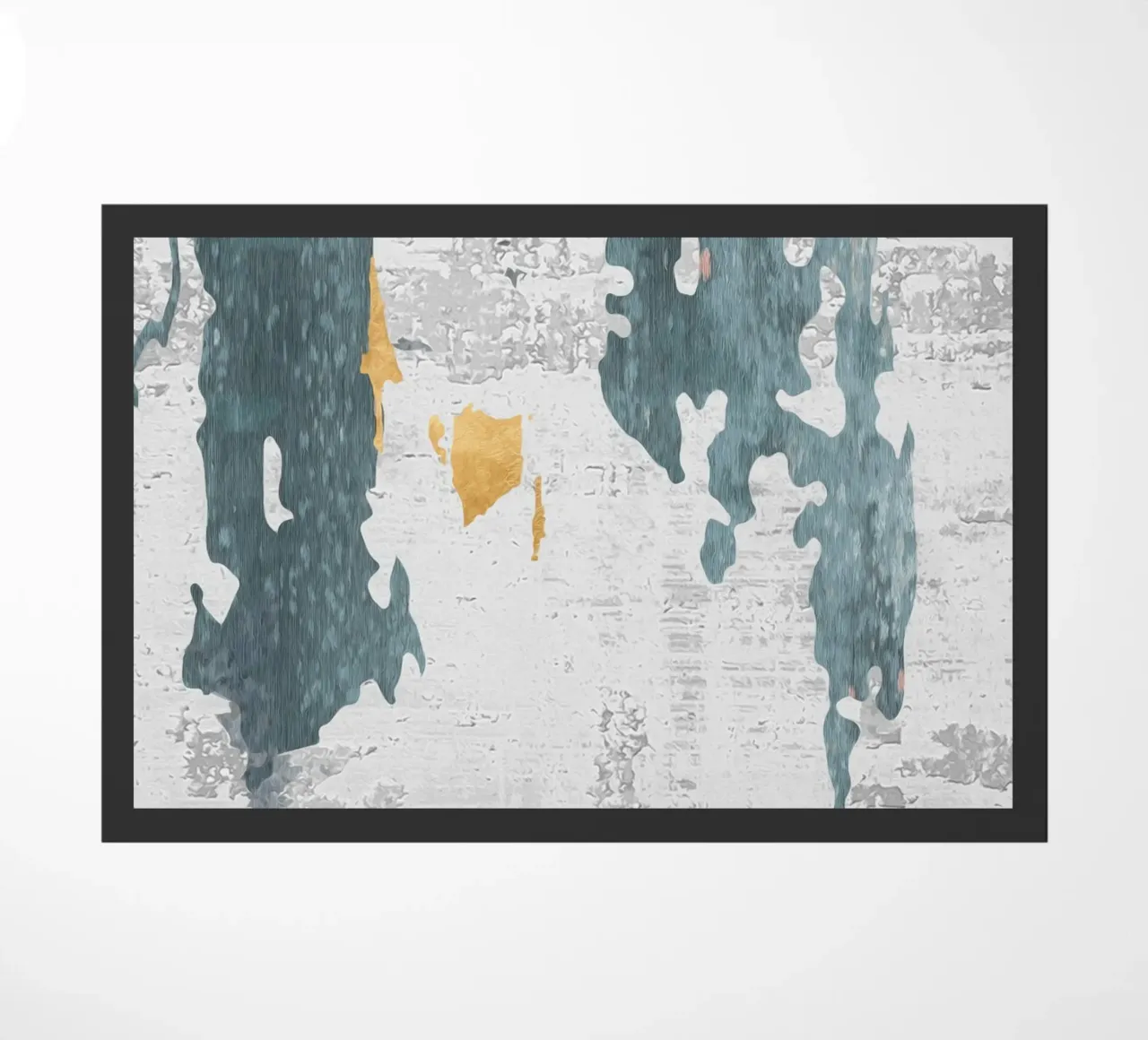 abstract art gray texture zerbino da vintageshop