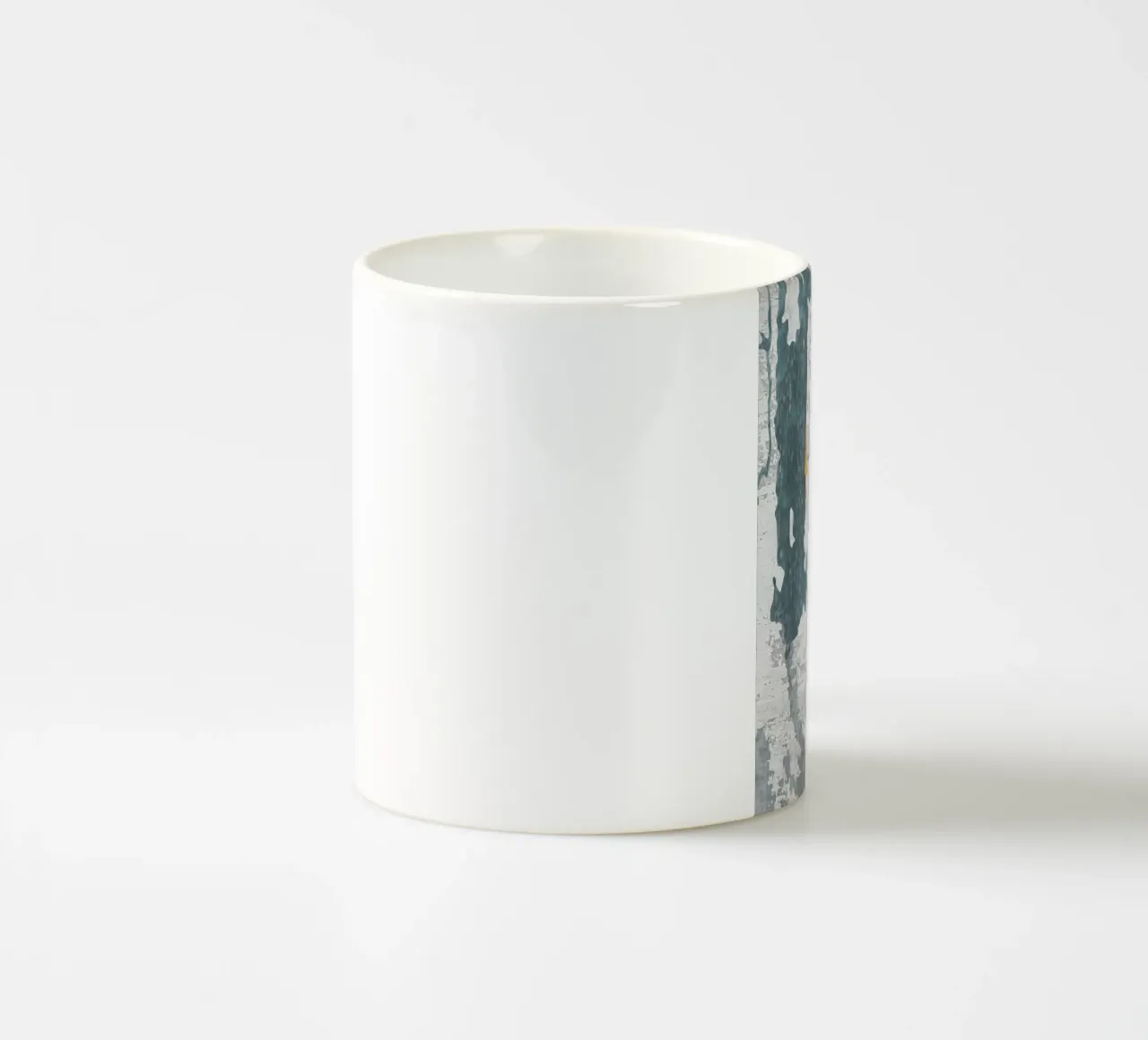 abstract art gray texture tazza in ceramica da vintageshop