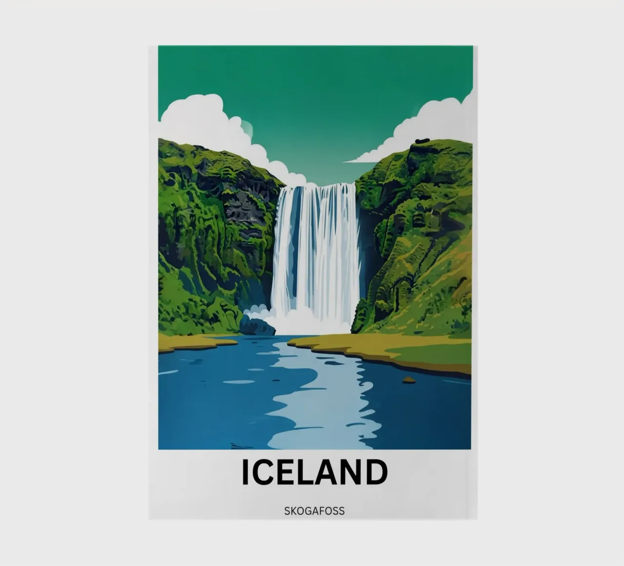 Skógafoss: The Original White Noise Machine, Iceland diario da ZEN VACATION