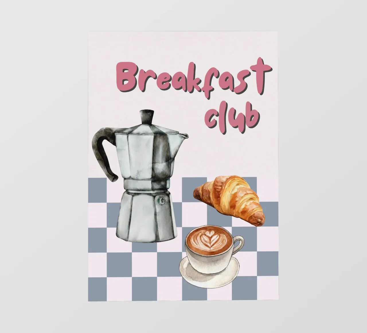 Breakfast Club telo in pvc da IamHomeStudio