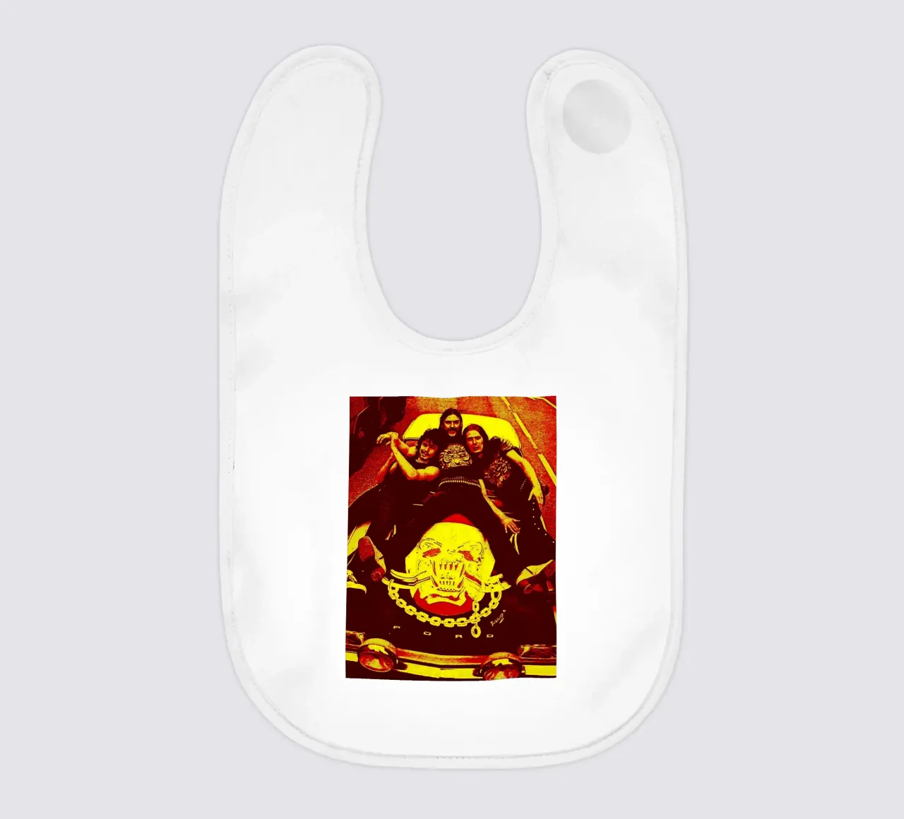 motorhead baby bib by vanhesling
