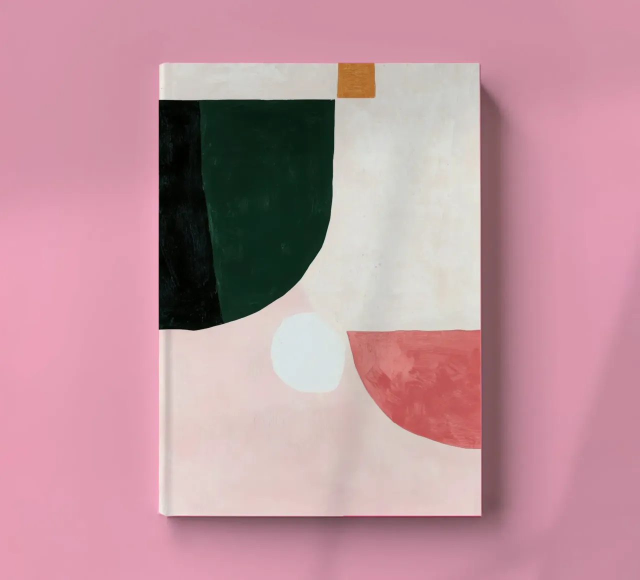 Forme minimaliste in verde e rosa diario da Euphoria Theresa