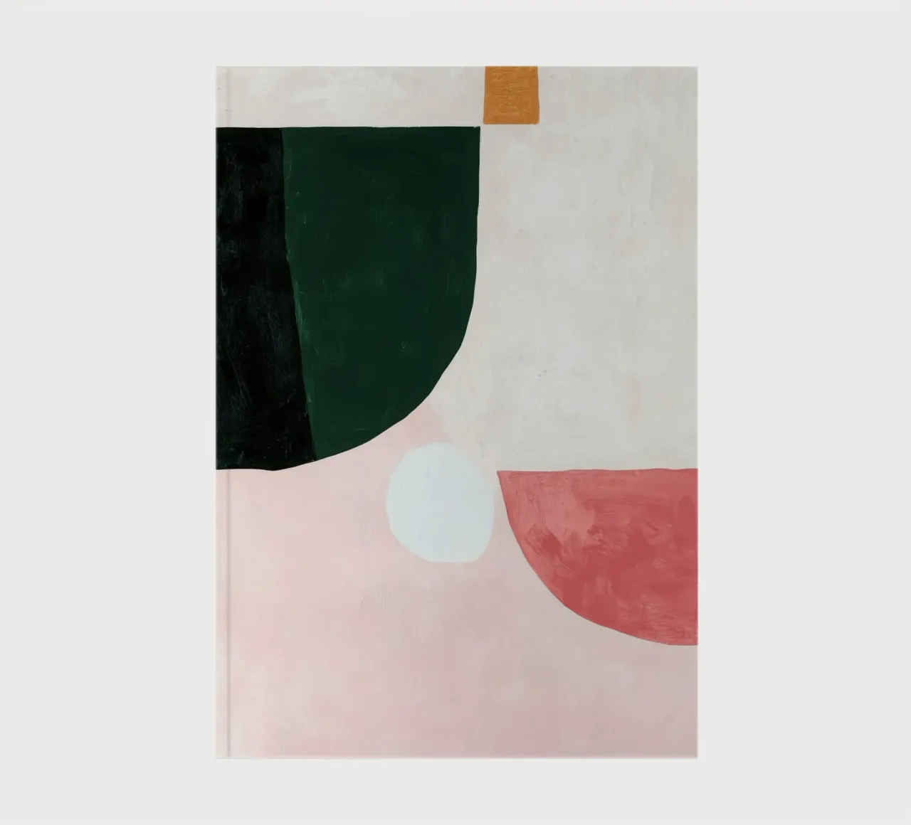 Forme minimaliste in verde e rosa diario da Euphoria Theresa