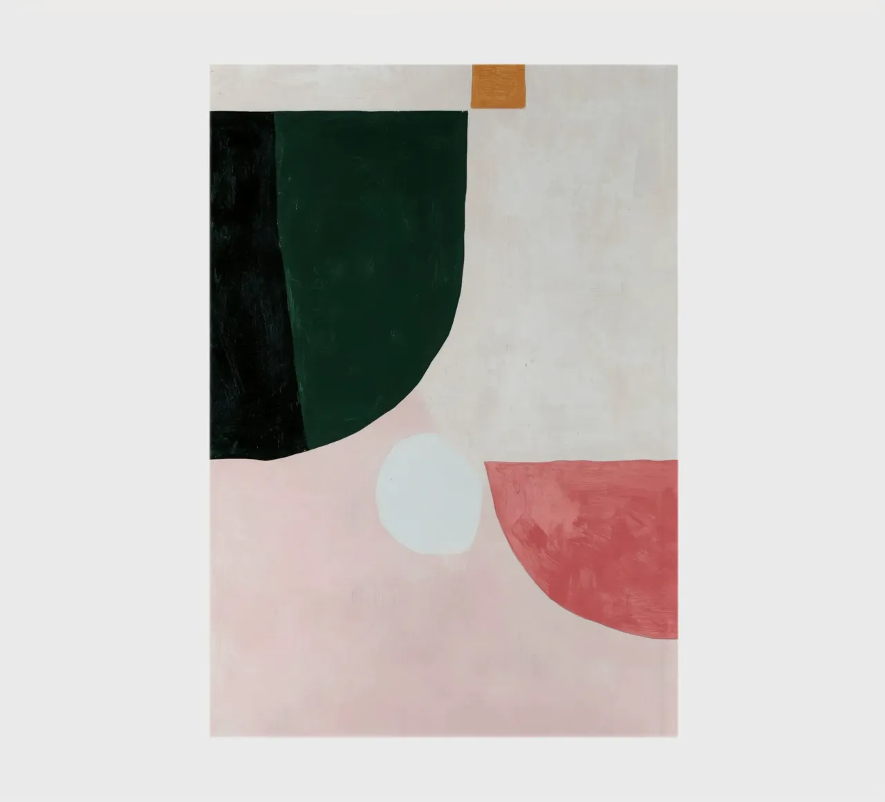Forme minimaliste in verde e rosa diario da Euphoria Theresa