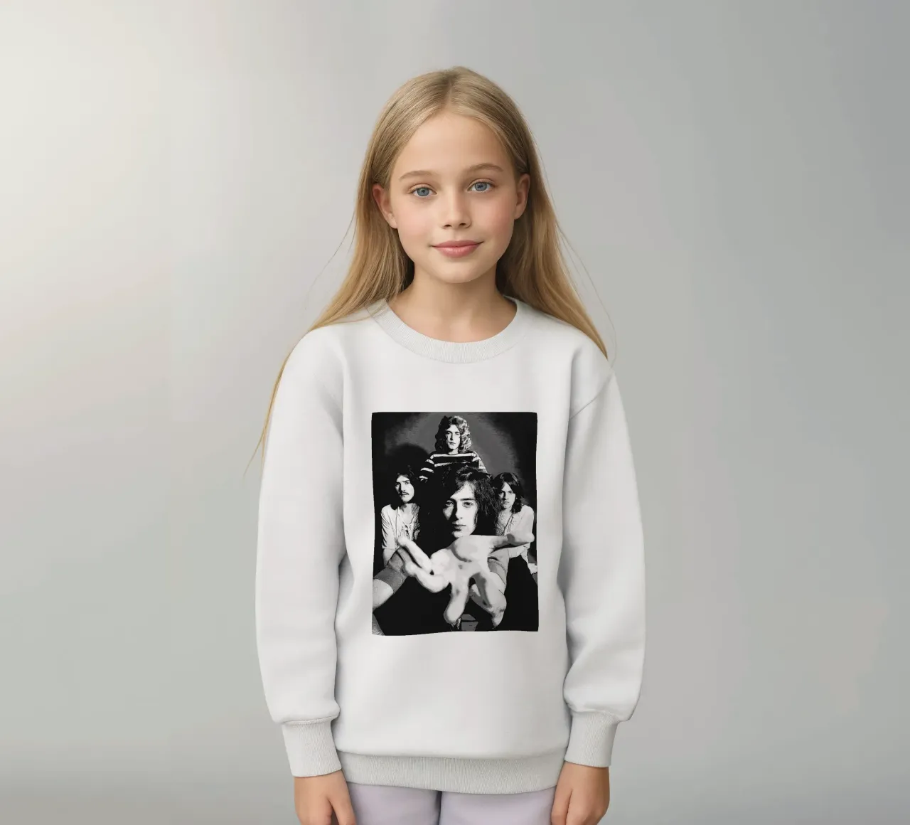 led zeppelin felpa bambino da vanhesling