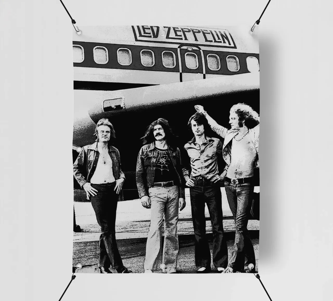 led zeppelin telo in pvc da vanhesling