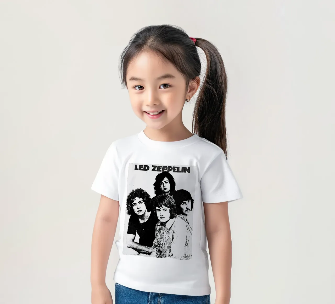 led zeppelin band art Kinder T-Shirt von vanhesling